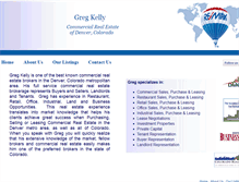 Tablet Screenshot of coloradocommercialre.net